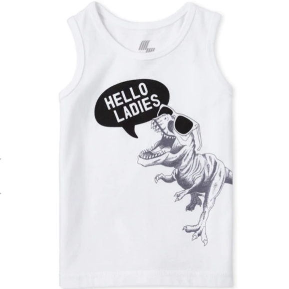 Childrens Place  Boys Graphic Tank Top Bundle - Picture 2 of 6